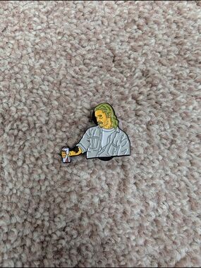 True Detective Rust Cohle Enamel Pin! 🍺☕
